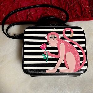 Kate Spade New York Rambling Roses Monkey Casie Satchel